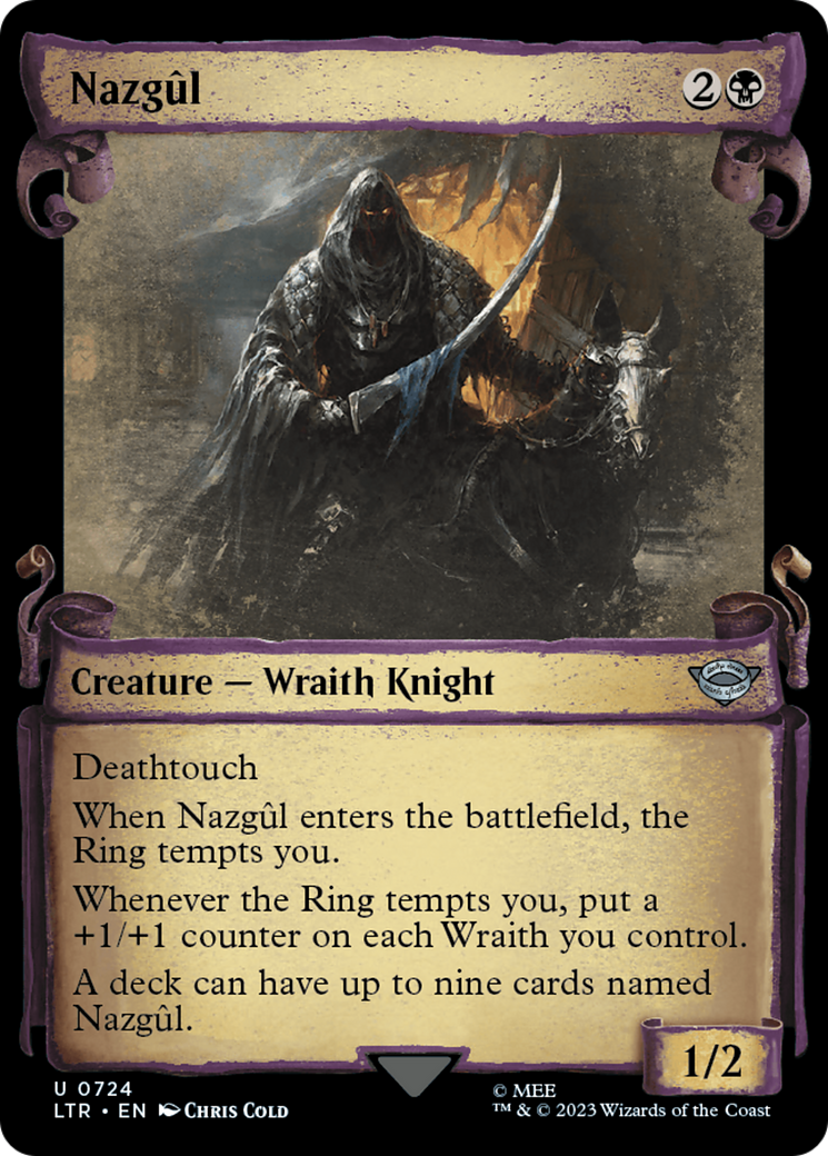 Nazgul (0724) [The Lord of the Rings: Tales of Middle-Earth Showcase Scrolls] | RetroPlay Games