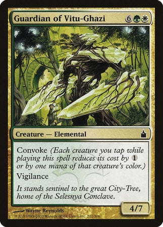Guardian of Vitu-Ghazi [Ravnica: City of Guilds] | RetroPlay Games