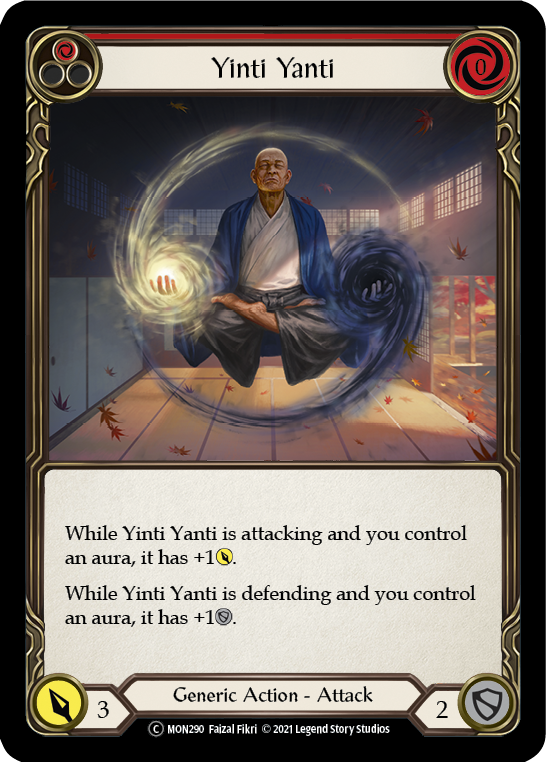 Yinti Yanti (Red) [U-MON290-RF] (Monarch Unlimited)  Unlimited Rainbow Foil | RetroPlay Games