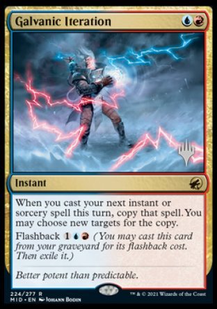 Galvanic Iteration (Promo Pack) [Innistrad: Midnight Hunt Promos] | RetroPlay Games