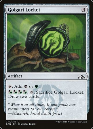 Golgari Locket [Guilds of Ravnica] | RetroPlay Games