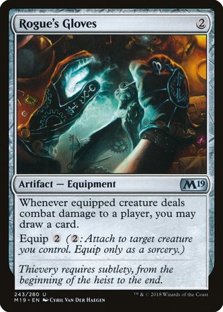 Rogue's Gloves [Core Set 2019] | RetroPlay Games