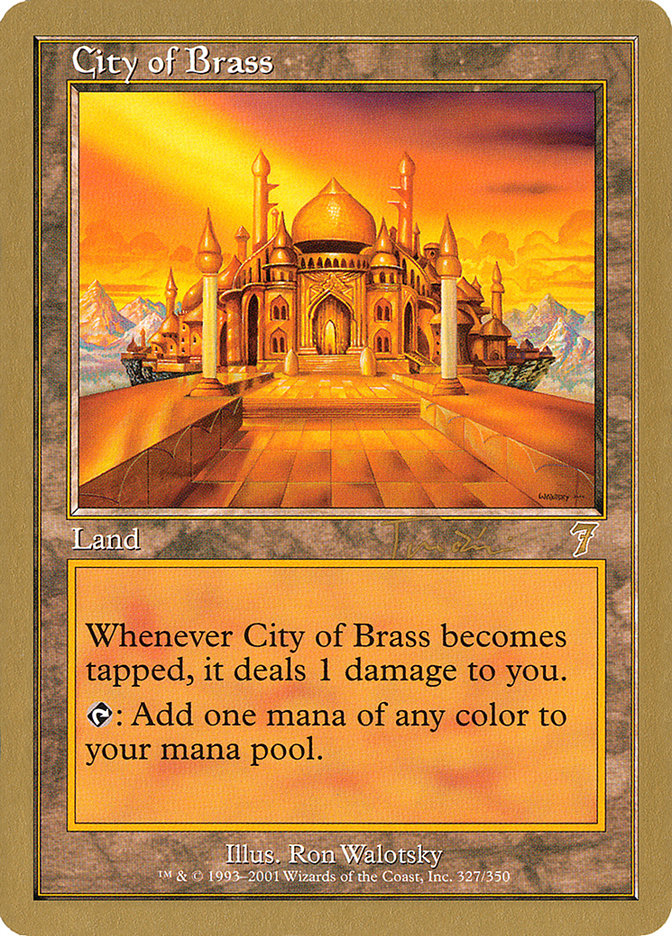 City of Brass (Jan Tomcani) [World Championship Decks 2001] | RetroPlay Games