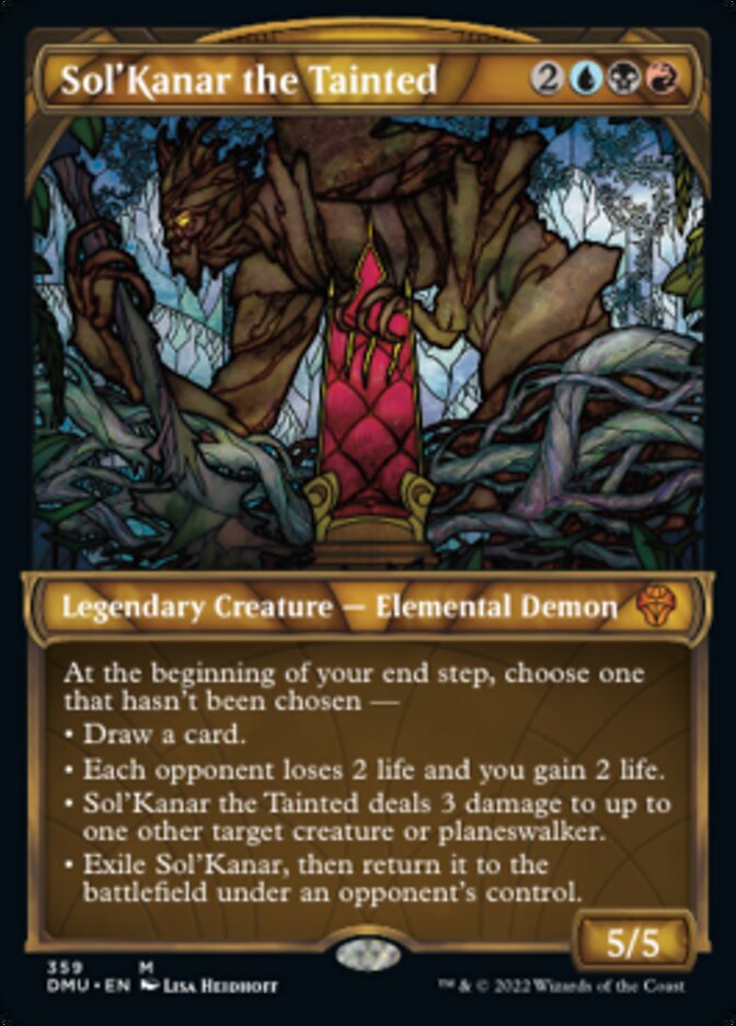 Sol'Kanar the Tainted (Showcase Textured) [Dominaria United] | RetroPlay Games