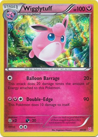 Wigglytuff (30/30) [XY: Trainer Kit 1 - Wigglytuff] | RetroPlay Games