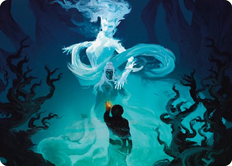 Galadriel of Lothlorien Art Card [The Lord of the Rings: Tales of Middle-earth Art Series] | RetroPlay Games