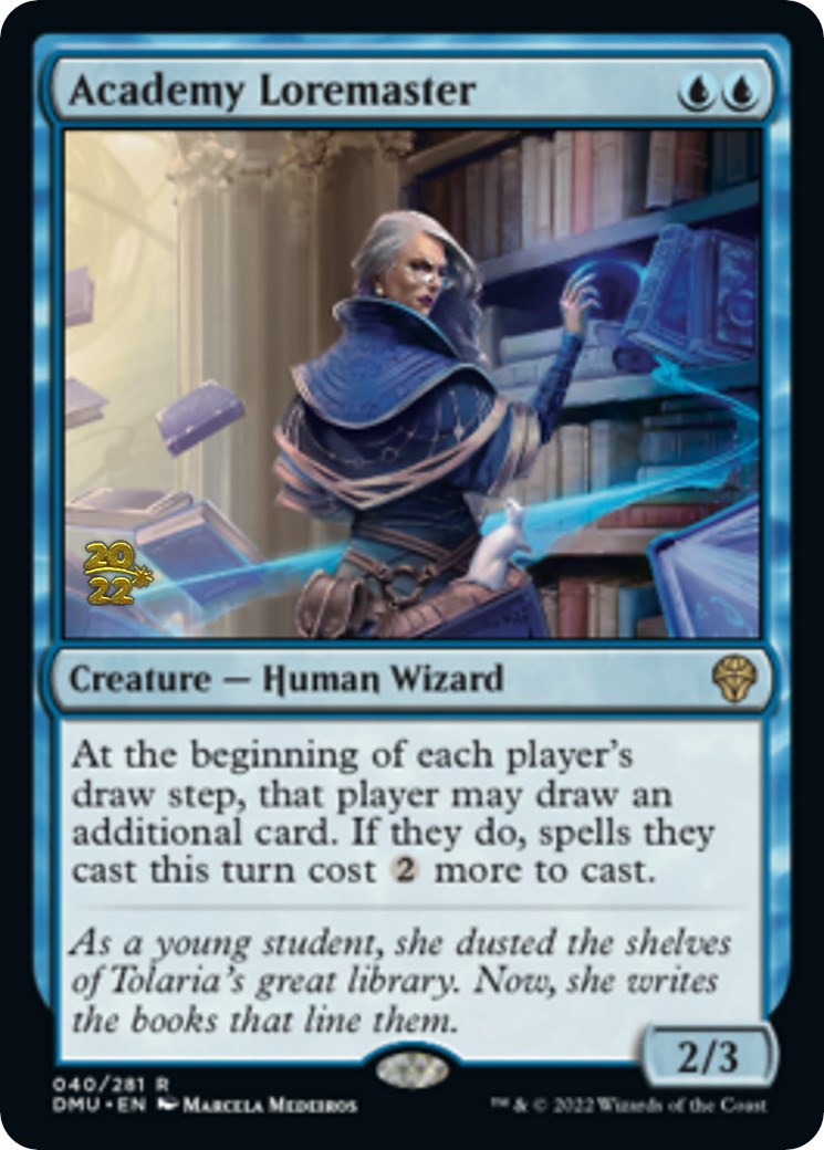 Academy Loremaster [Dominaria United Prerelease Promos] | RetroPlay Games