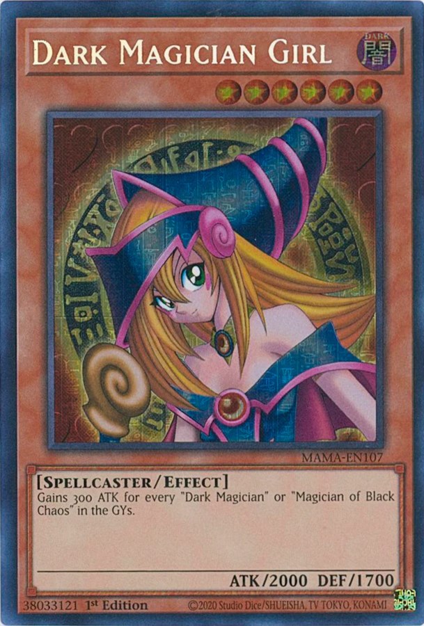 Dark Magician Girl [MAMA-EN107] Secret Pharaoh's Rare | RetroPlay Games