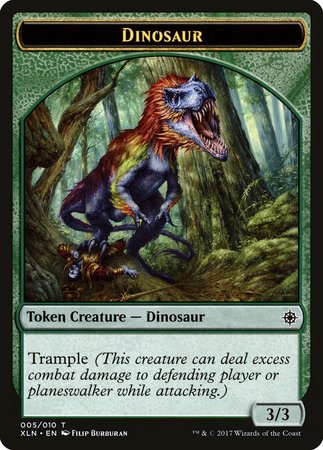 Dinosaur (005) Token [Ixalan Tokens] | RetroPlay Games