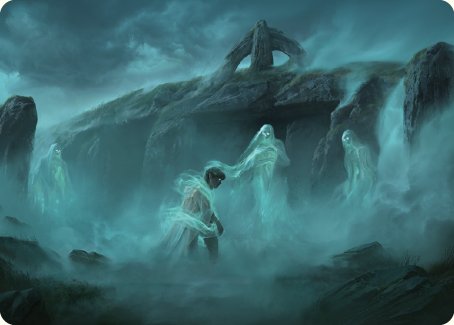 Fog on the Barrow-Downs Art Card [The Lord of the Rings: Tales of Middle-earth Art Series] | RetroPlay Games