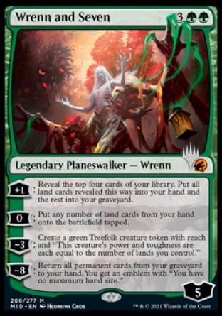 Wrenn and Seven (Promo Pack) [Innistrad: Midnight Hunt Promos] | RetroPlay Games