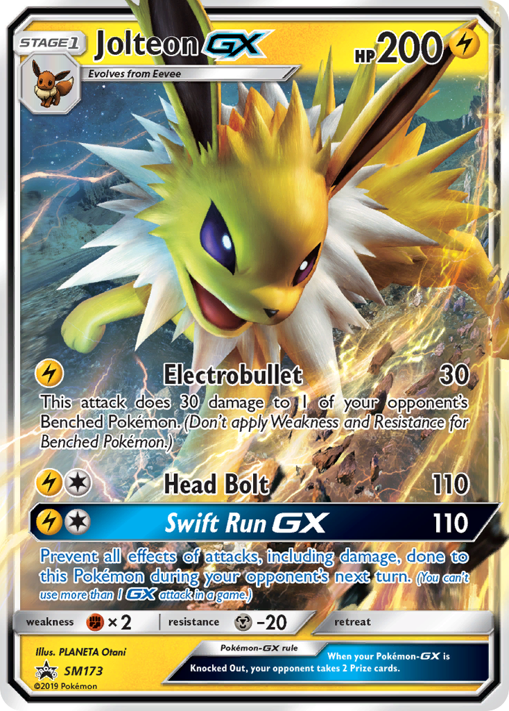 Jolteon GX (SM173) [Sun & Moon: Black Star Promos] | RetroPlay Games