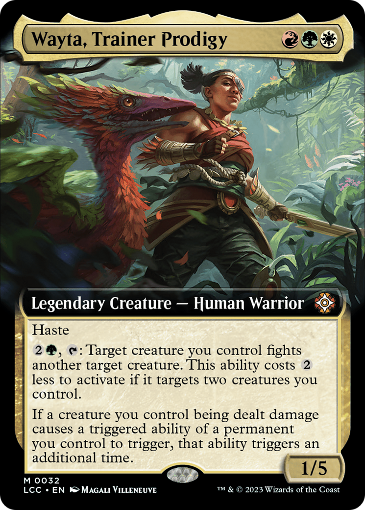 Wayta, Trainer Prodigy (Extended Art) [The Lost Caverns of Ixalan Commander] | RetroPlay Games