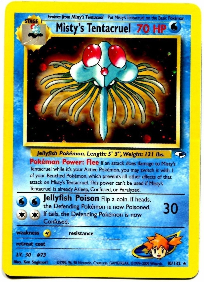 Misty's Tentacruel (10/132) [Gym Heroes Unlimited] | RetroPlay Games