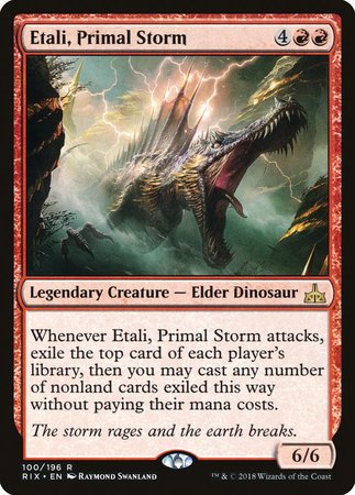 Etali, Primal Storm [Rivals of Ixalan] | RetroPlay Games