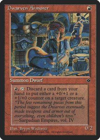 Dwarven Armorer [Fallen Empires] | RetroPlay Games