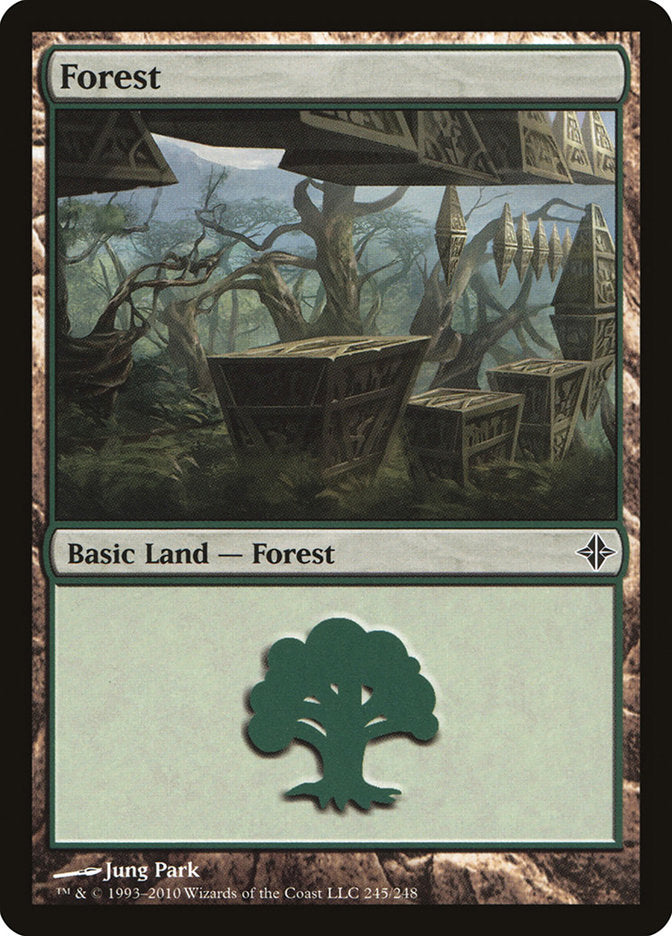 Forest (245) [Rise of the Eldrazi] | RetroPlay Games