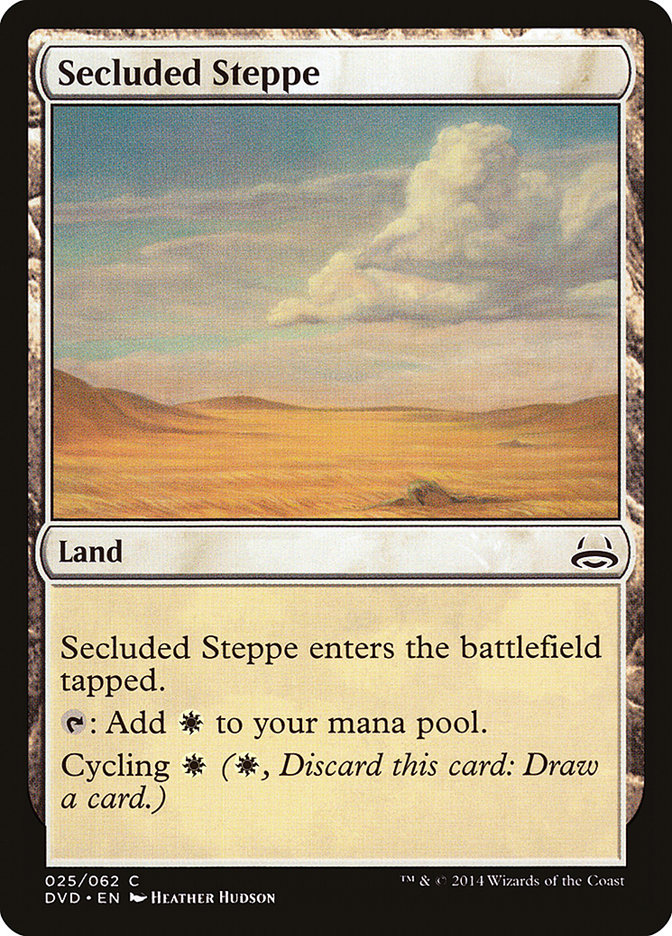 Secluded Steppe (Divine vs. Demonic) [Duel Decks Anthology] | RetroPlay Games