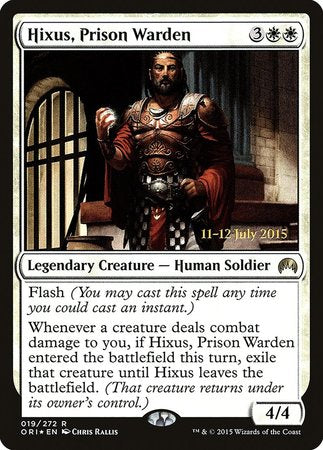 Hixus, Prison Warden [Magic Origins Promos] | RetroPlay Games