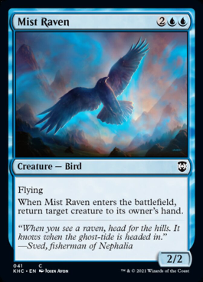 Mist Raven [Kaldheim Commander] | RetroPlay Games