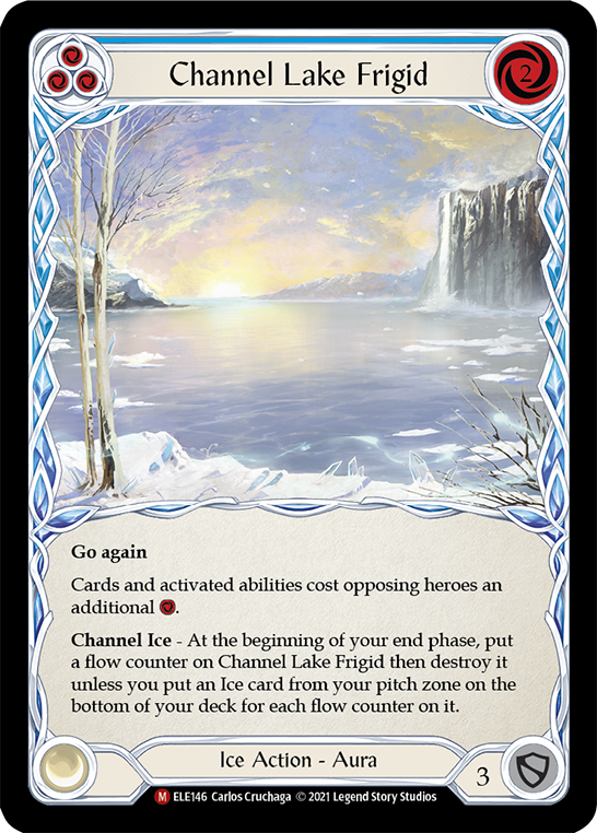 Channel Lake Frigid [ELE146] (Tales of Aria)  1st Edition Normal | RetroPlay Games