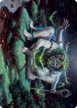 Myojin of Towering Might Art Card [Kamigawa: Neon Dynasty Art Series] | RetroPlay Games