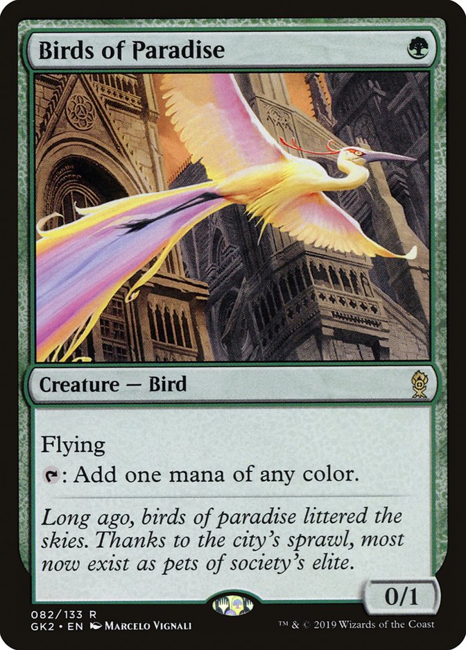 Birds of Paradise [Ravnica Allegiance Guild Kit] | RetroPlay Games