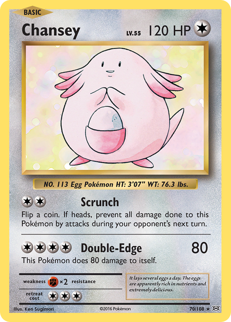 Chansey (70/108) [XY: Evolutions] | RetroPlay Games