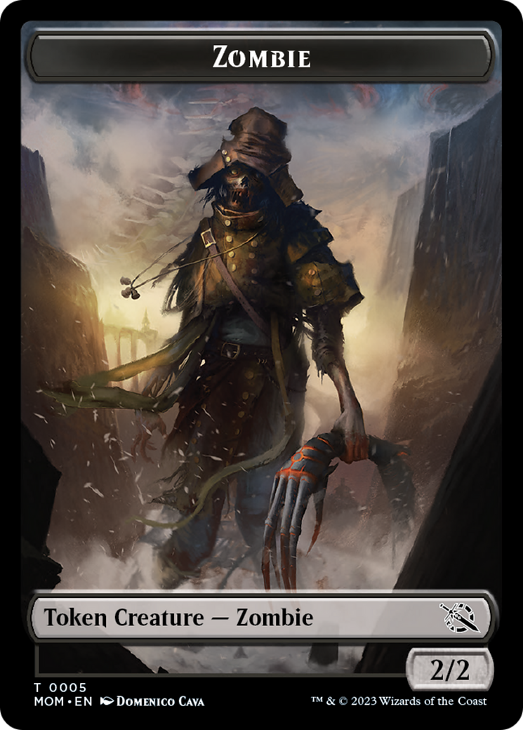 Zombie Token [March of the Machine Tokens] | RetroPlay Games