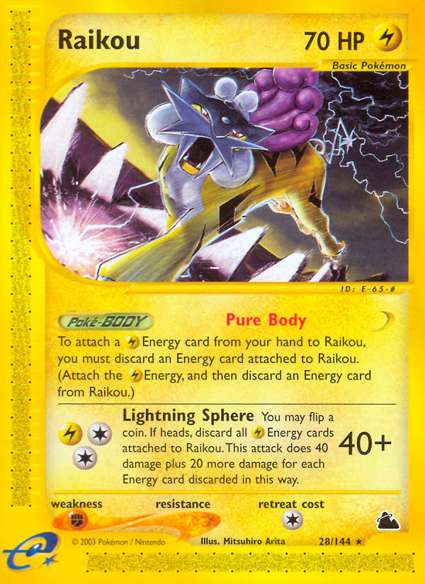 Raikou (28/144) [Skyridge] | RetroPlay Games