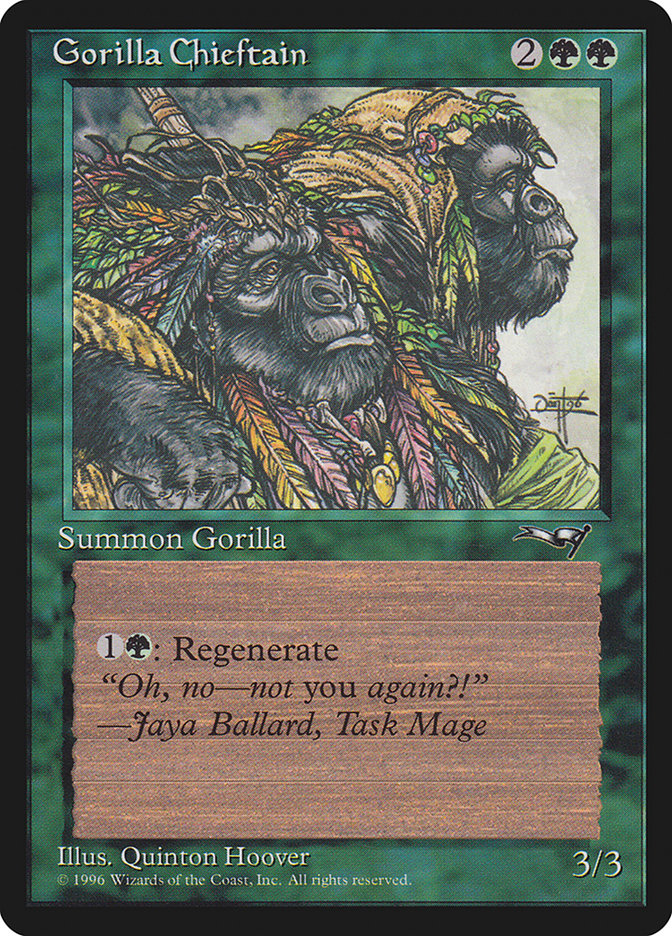 Gorilla Chieftain (Two Gorilla Art) [Alliances] | RetroPlay Games