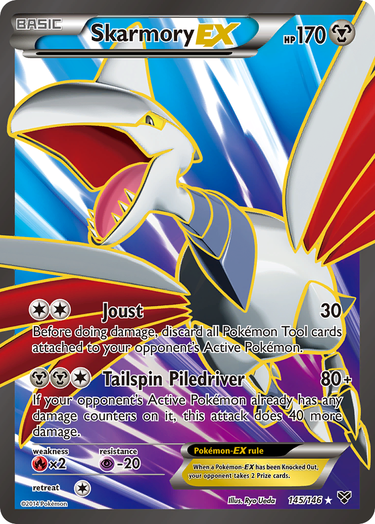 Skarmory EX (145/146) [XY: Base Set] | RetroPlay Games