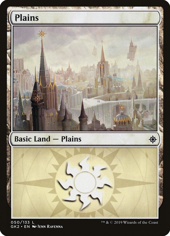 Plains (50) [Ravnica Allegiance Guild Kit] | RetroPlay Games