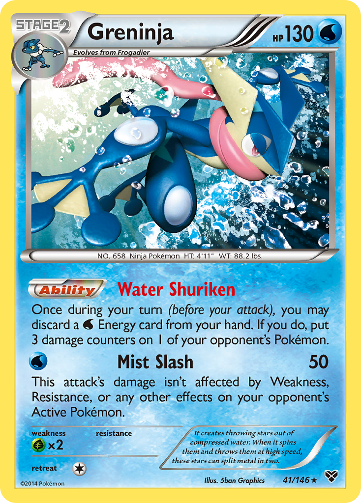 Greninja (41/146) [XY: Base Set] | RetroPlay Games