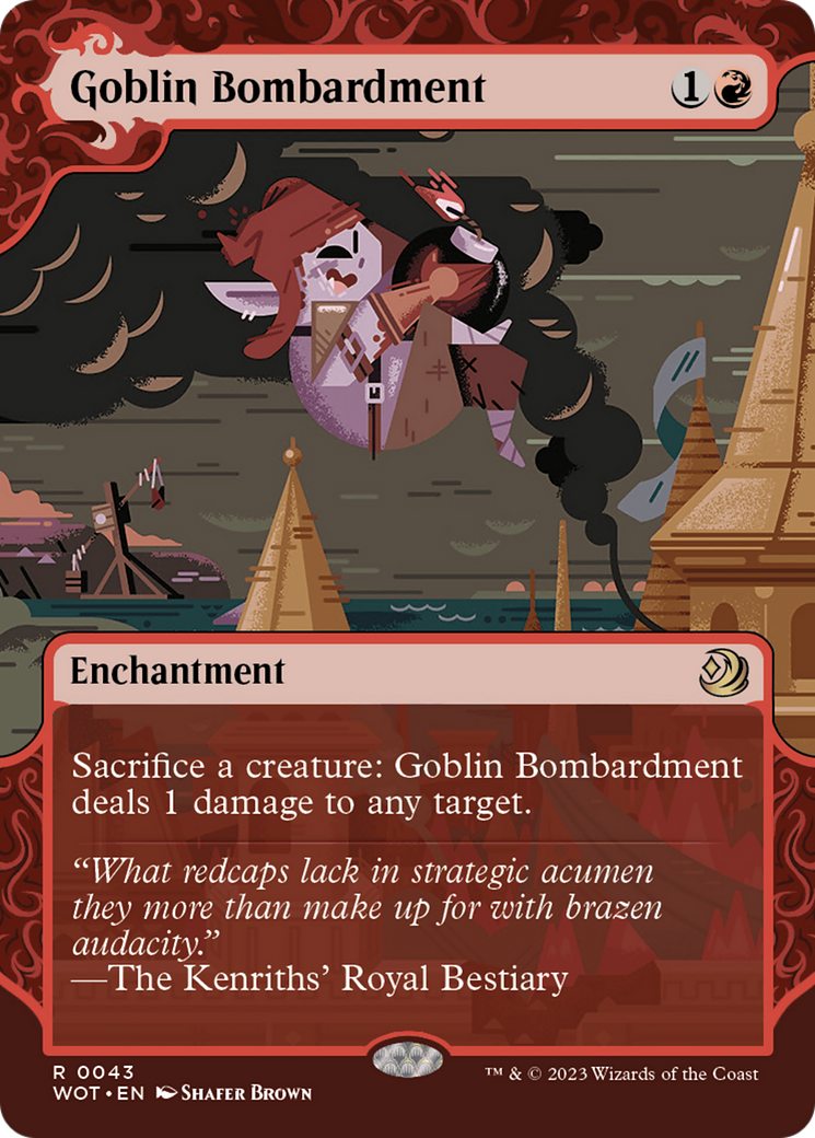 Goblin Bombardment [Wilds of Eldraine: Enchanting Tales] | RetroPlay Games