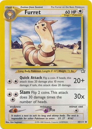 Furret (35/111) [Neo Genesis Unlimited] | RetroPlay Games