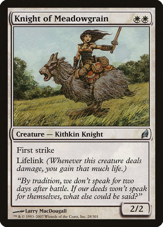 Knight of Meadowgrain [Lorwyn] | RetroPlay Games