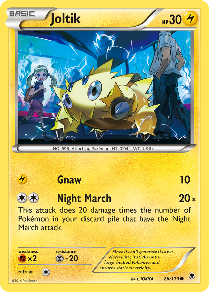 Joltik (26/119) [XY: Phantom Forces] | RetroPlay Games