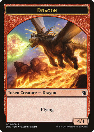 Dragon Token [Dragons of Tarkir Tokens] | RetroPlay Games