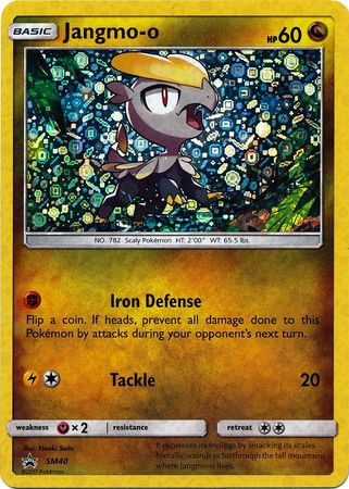 Jangmo o (SM40) (General Mills Promo) [Sun & Moon: Black Star Promos] | RetroPlay Games