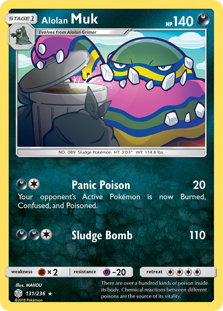 Alolan Muk (131/236) [Sun & Moon: Cosmic Eclipse] | RetroPlay Games