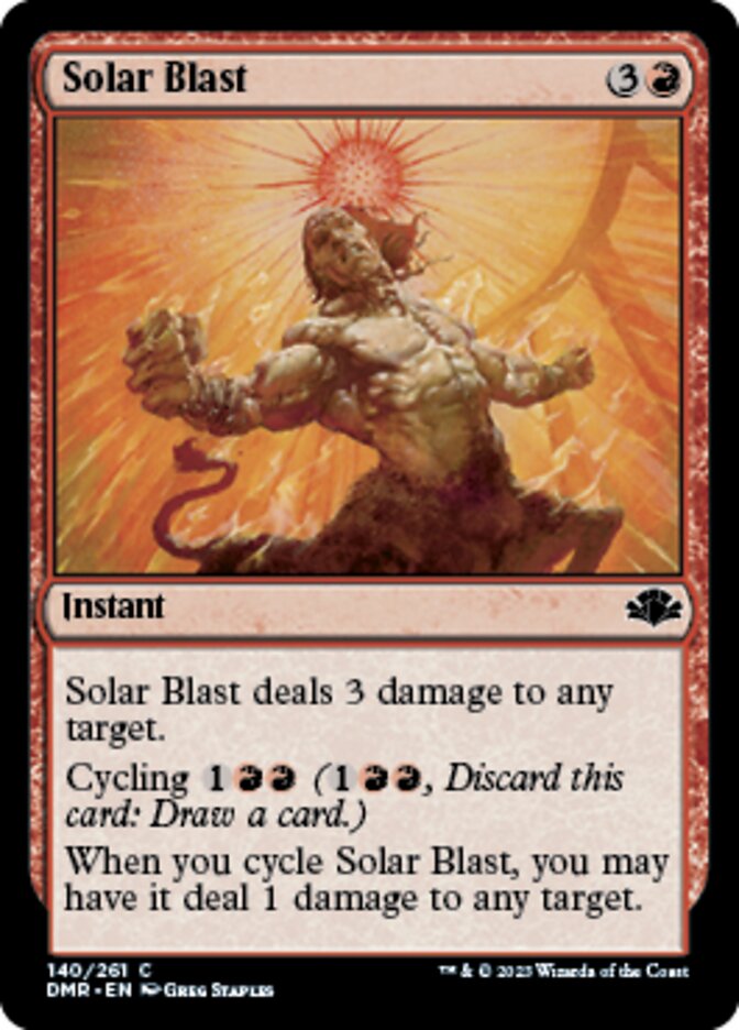 Solar Blast [Dominaria Remastered] | RetroPlay Games