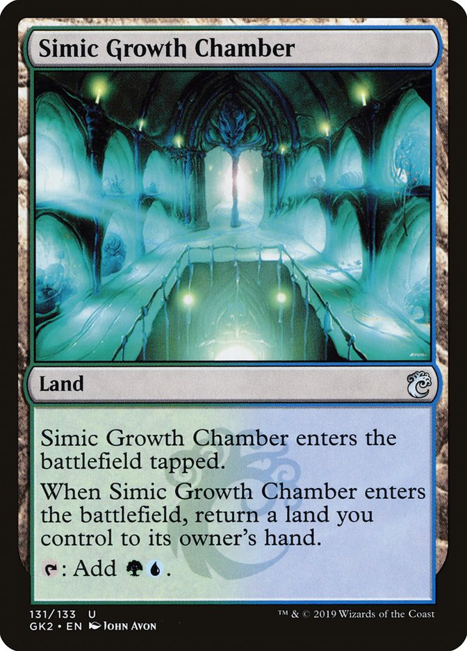 Simic Growth Chamber [Ravnica Allegiance Guild Kit] | RetroPlay Games