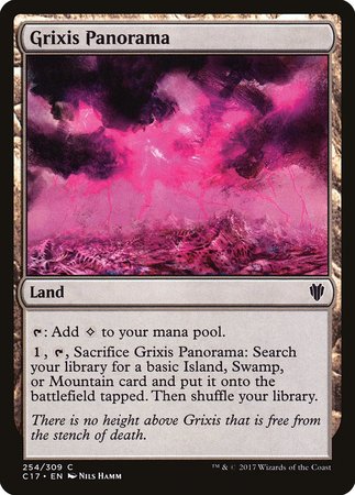 Grixis Panorama [Commander 2017] | RetroPlay Games