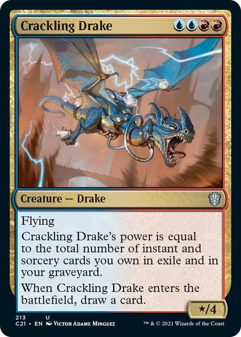 Crackling Drake [Commander 2021] | RetroPlay Games