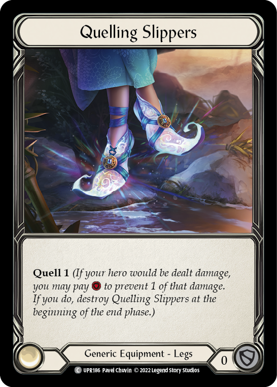 Quelling Slippers [UPR186] (Uprising)  Cold Foil | RetroPlay Games