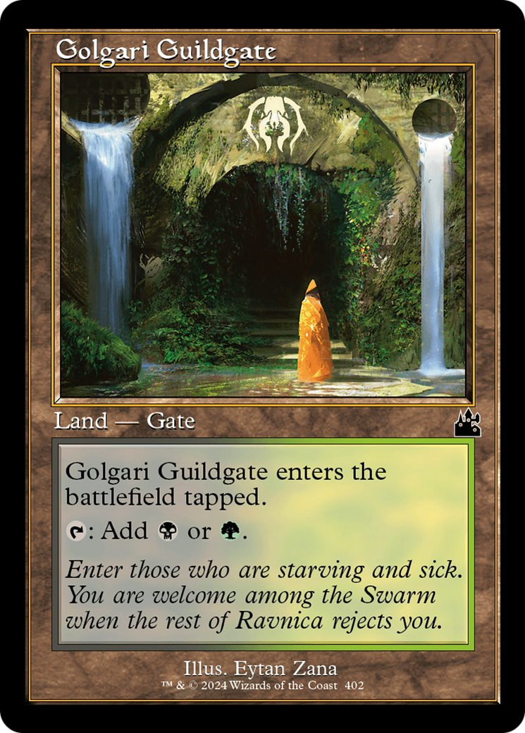 Golgari Guildgate (Retro Frame) [Ravnica Remastered] | RetroPlay Games