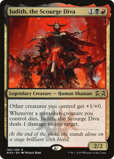 Judith, the Scourge Diva [Ravnica Allegiance Promos] | RetroPlay Games