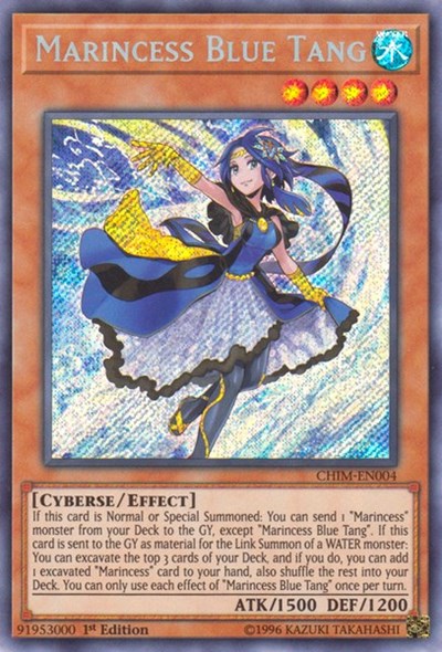 Marincess Blue Tang [CHIM-EN004] Secret Rare | RetroPlay Games