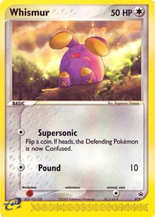 Whismur (019) (Cosmos Holo) [Nintendo: Black Star Promos] | RetroPlay Games